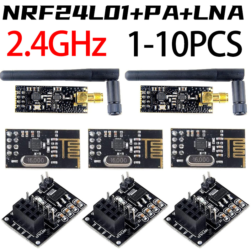 Nrf24L01 Module Wireless - NRF24L01+ 2.4G kablosuz veri iletim modülü