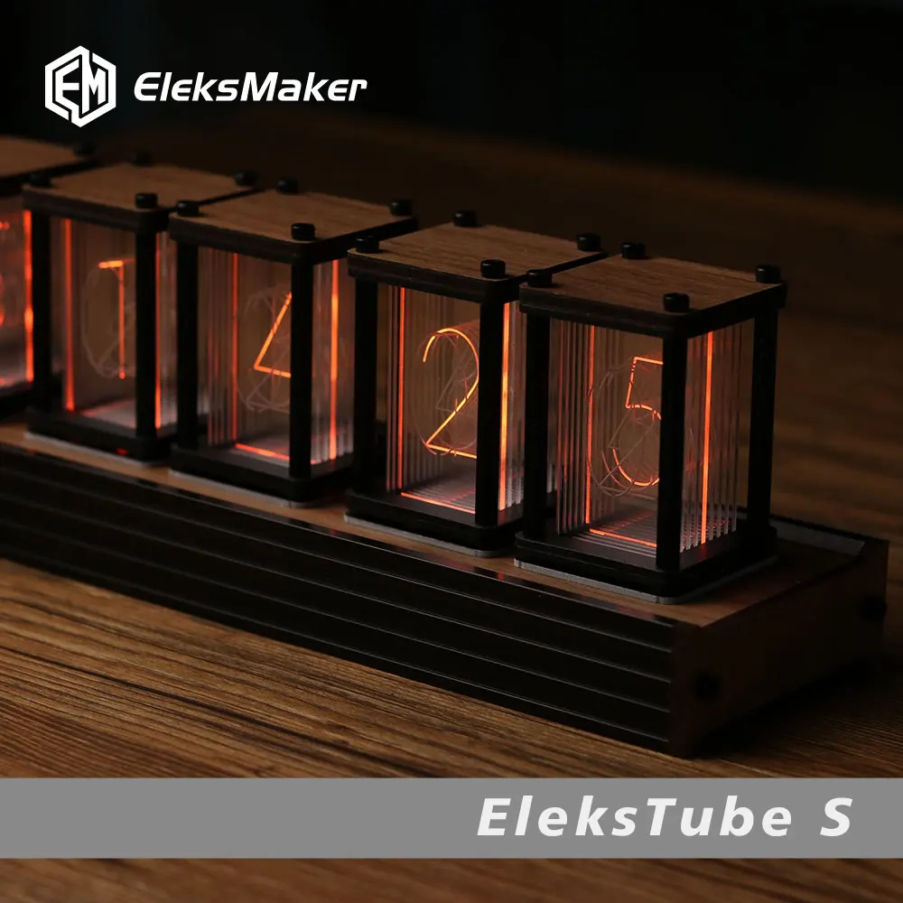 Diy Electronics Ideas - RGB Nixie Tüp Saat DIY Masa
