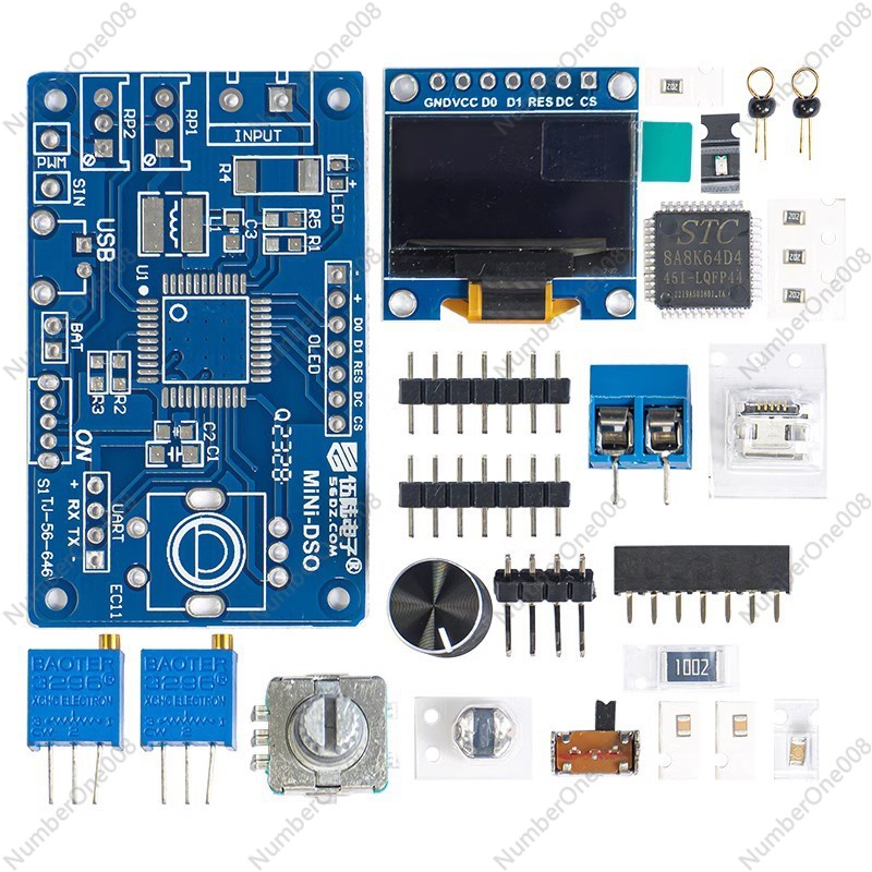 Oscilloscope Dso Mini - TJ-56-646 Mini DSO Osiloskop DIY Kiti