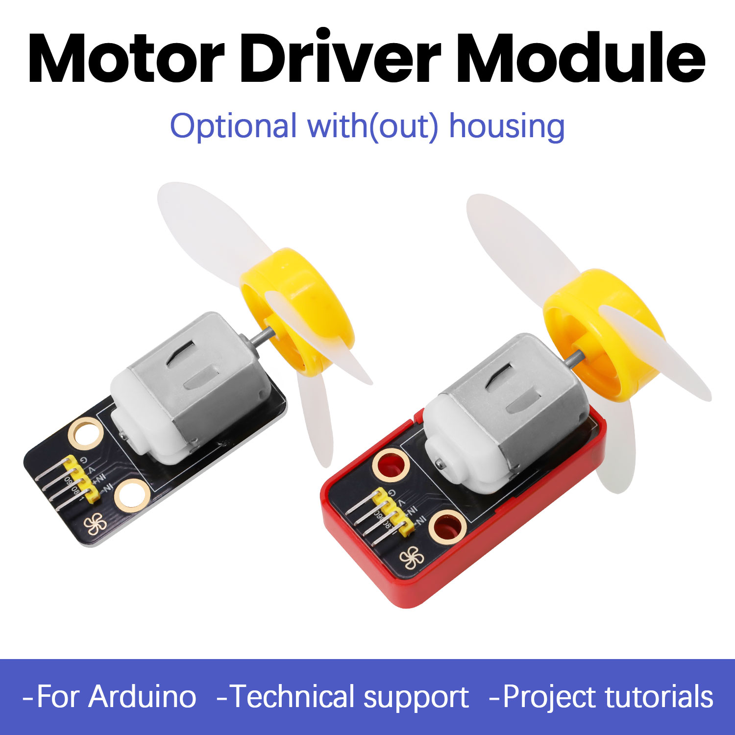 Diy Electronics Motor - DC 3-6 V 130 Motor Fan