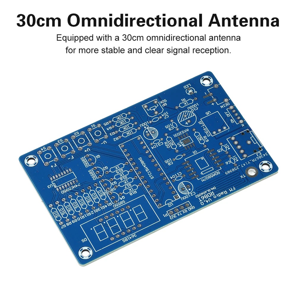 Diy Electronics Projects For Beginners - uyuy DIY FM Radyo Elektronik Kiti