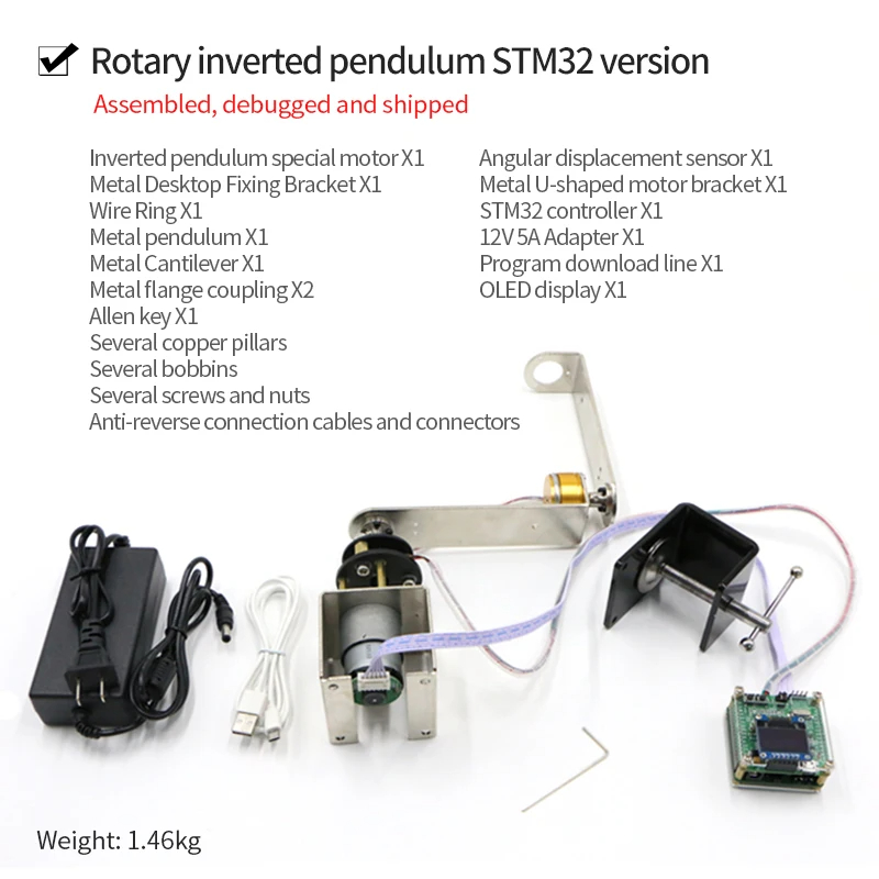Diy Kit Elektronik - IP570 Döner Ters Sarkaç Arduino STM32
