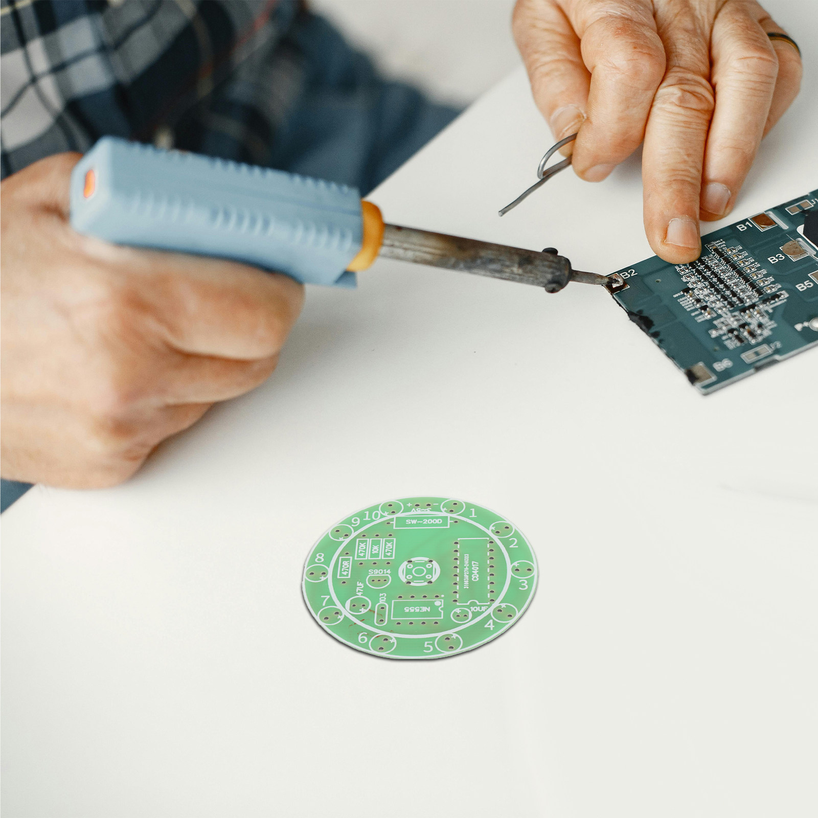 Diy Electronics Projects For Beginners - Yeni Başlayanlar İçin Lehimleme Uygulama Seti,