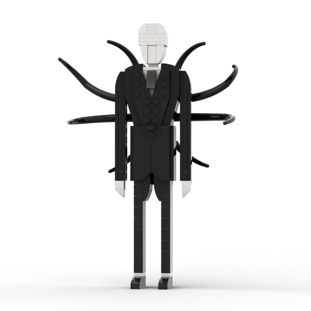Diy Electronics Ideas - MOC Efsanevi Karakterler Siyah Slenderman'ın fikri