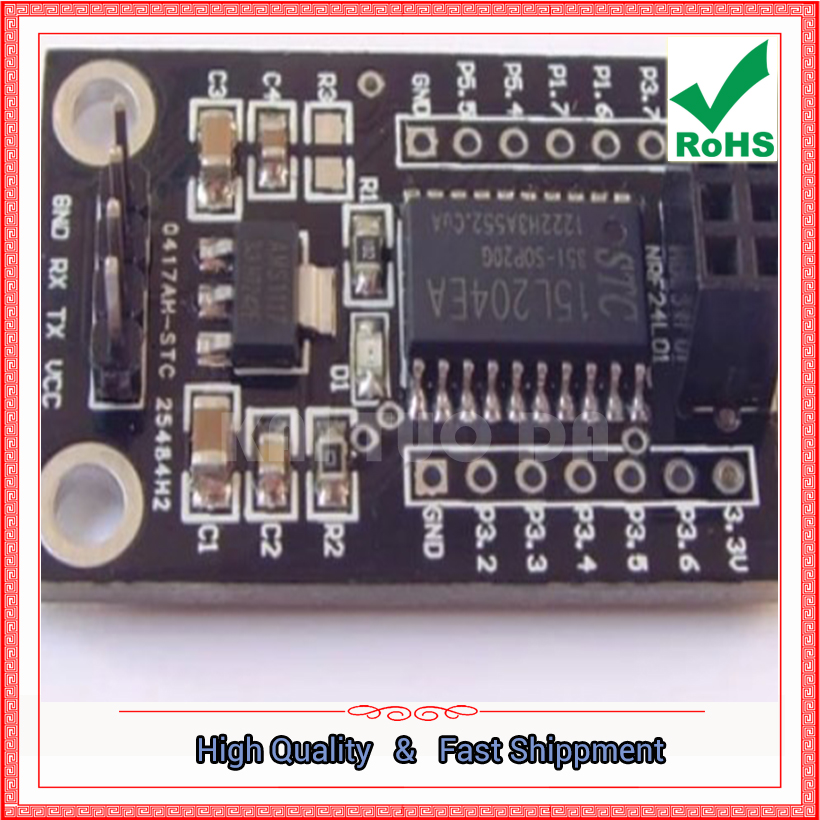 Nrf24L01 Module Wireless - STC15L204 + NRF24L01 Arayüz Kablosuz Modül