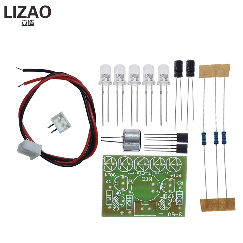 Interesting Diy Electronics Projects - LIZAO Ses Kontrolü Melodi Lambası LED