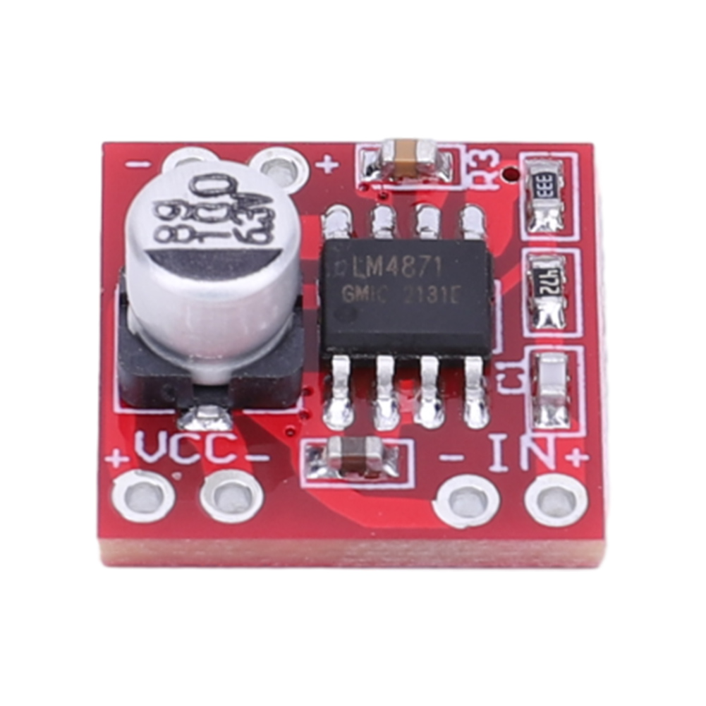 Diy Wearable Electronics - LM4871 Tek Kanallı Amplifikatör Kartı 3W