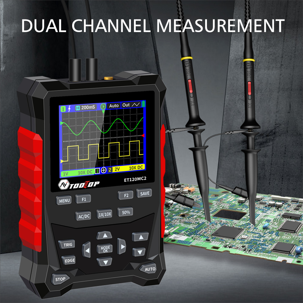 2024 Yeni TOOLTOP ET120MC2 Çif - Oscilloscope Dso Mini incelemesi ve fiyatı