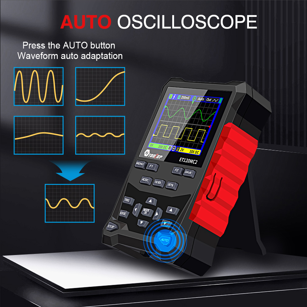 2024 Yeni TOOLTOP ET120MC2 Çif - Oscilloscope Dso Mini incelemesi ve fiyatı