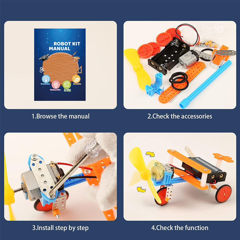6 takım robotik kiti bilim den - Diy Electronics Motor incelemesi ve fiyatı