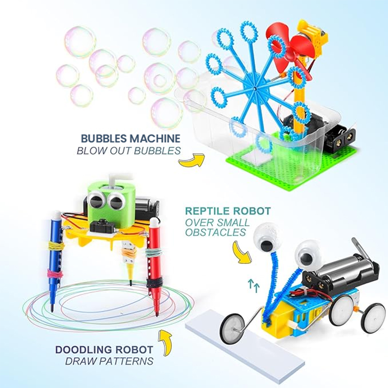6 takım robotik kiti bilim den - Diy Electronics Motor incelemesi ve fiyatı