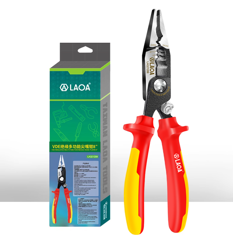 LAOA VDE Pense 8 İnç İzoleli İ - Wire Stripper Cutter incelemesi ve fiyatı
