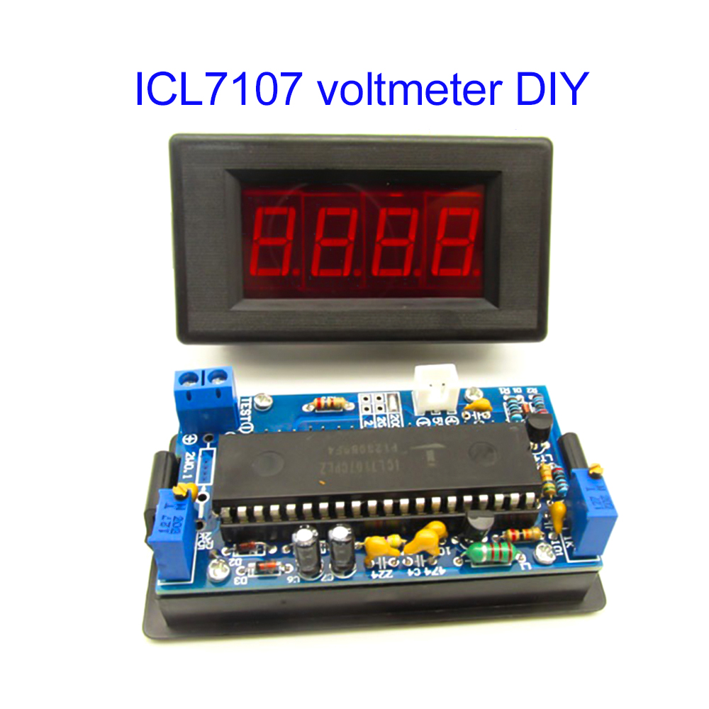 ICL7107 Voltmetre DIY Kiti Par - Diy Electronics Kits For Kids incelemesi ve fiyatı