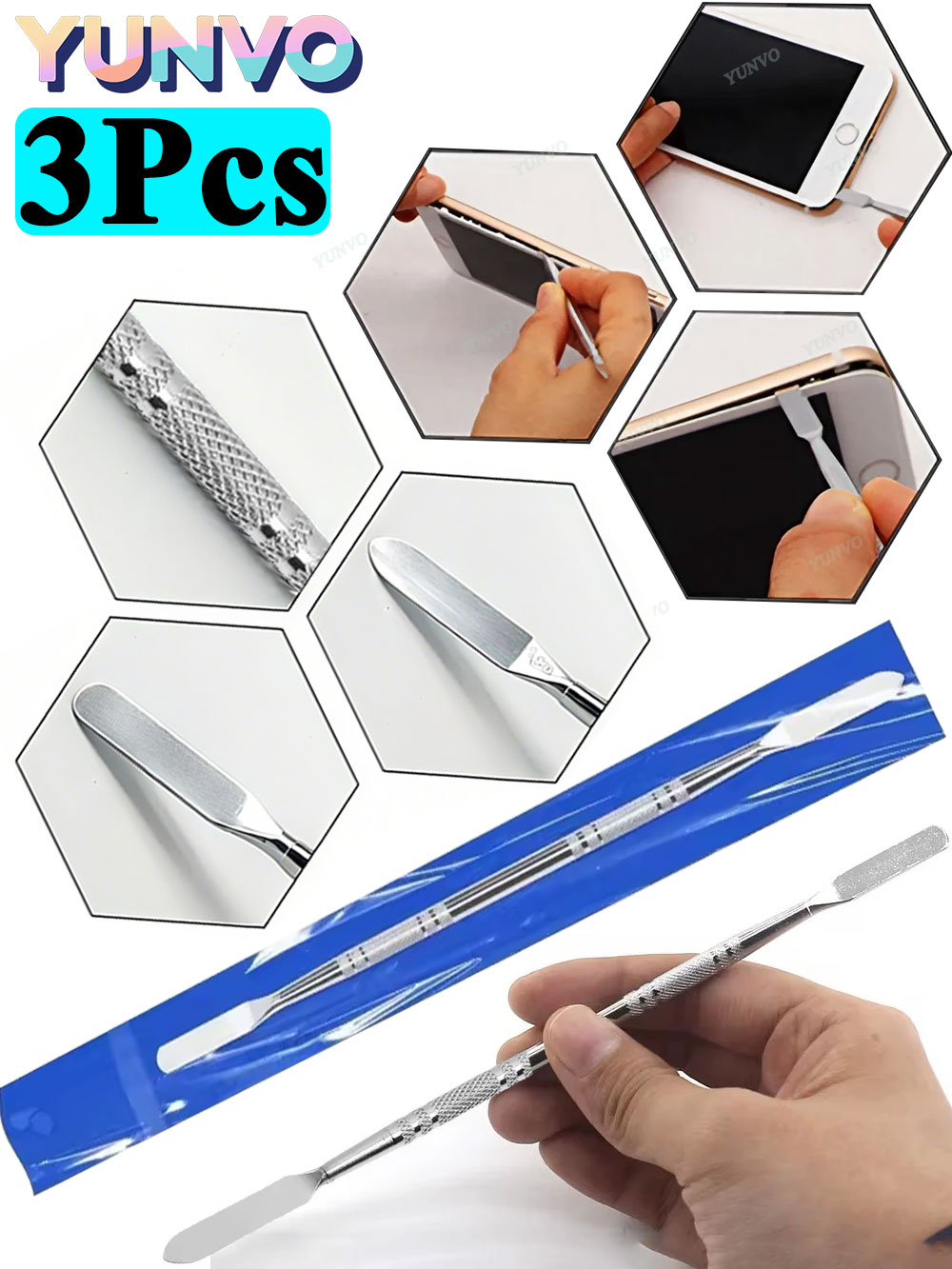 3 Adet Metal Spudger Levye Pas - Diy Electronics Repair incelemesi ve fiyatı