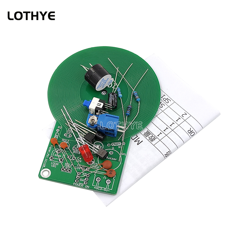 DC 3 V-5 V Metal Dedektörü Kit - Diy Wearable Electronics incelemesi ve fiyatı