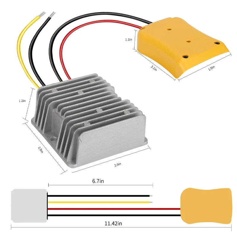 20V için 12V adım aşağı DC ger - Diy Electronics Starter Kit incelemesi ve fiyatı