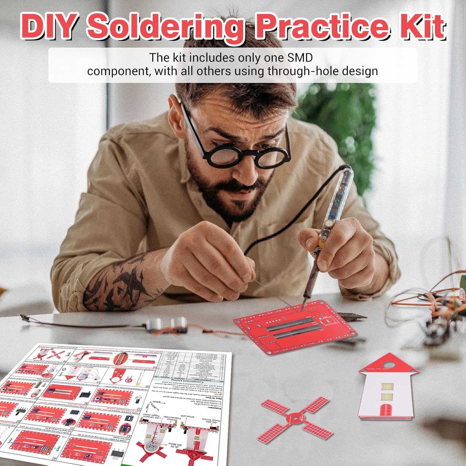 DIY Elektronik Fırıldak Kiti L - Diy Electronics Projects For Beginners incelemesi ve fiyatı