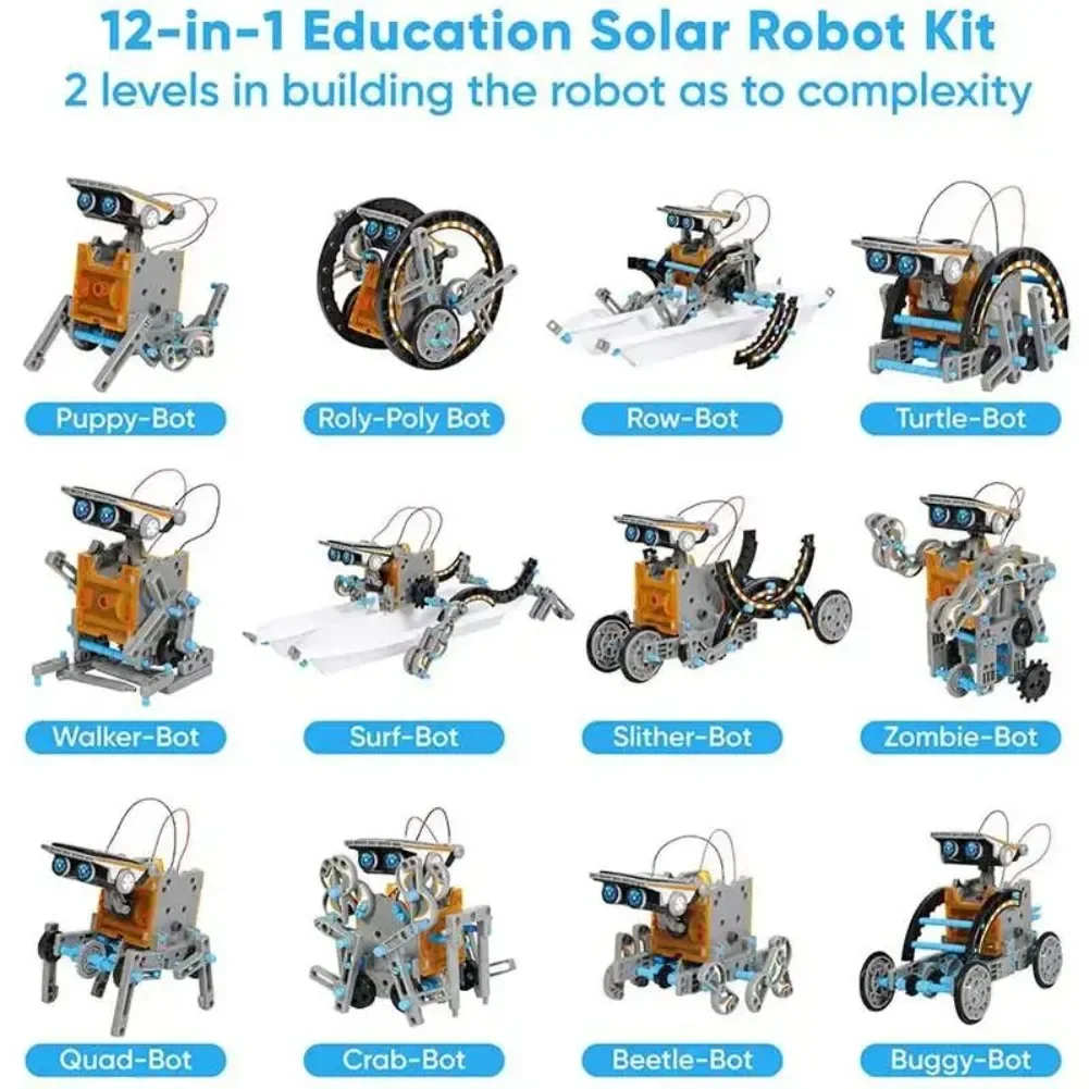 13 in 1 Güneş Enerjili Robot B - Diy Wearable Electronics incelemesi ve fiyatı
